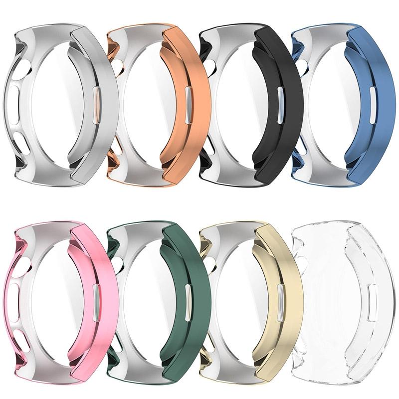 Weiche TPU Hülle Glas für Huawei Watch 5 42MM 46MM Rundum Displayschutz Rahmen Bumper für Huawei Watch 5 Watch5 Abdeckung Hülle