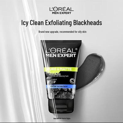 L'Oreal Men's Oil Control Icy Cool Charcoal Cleanser