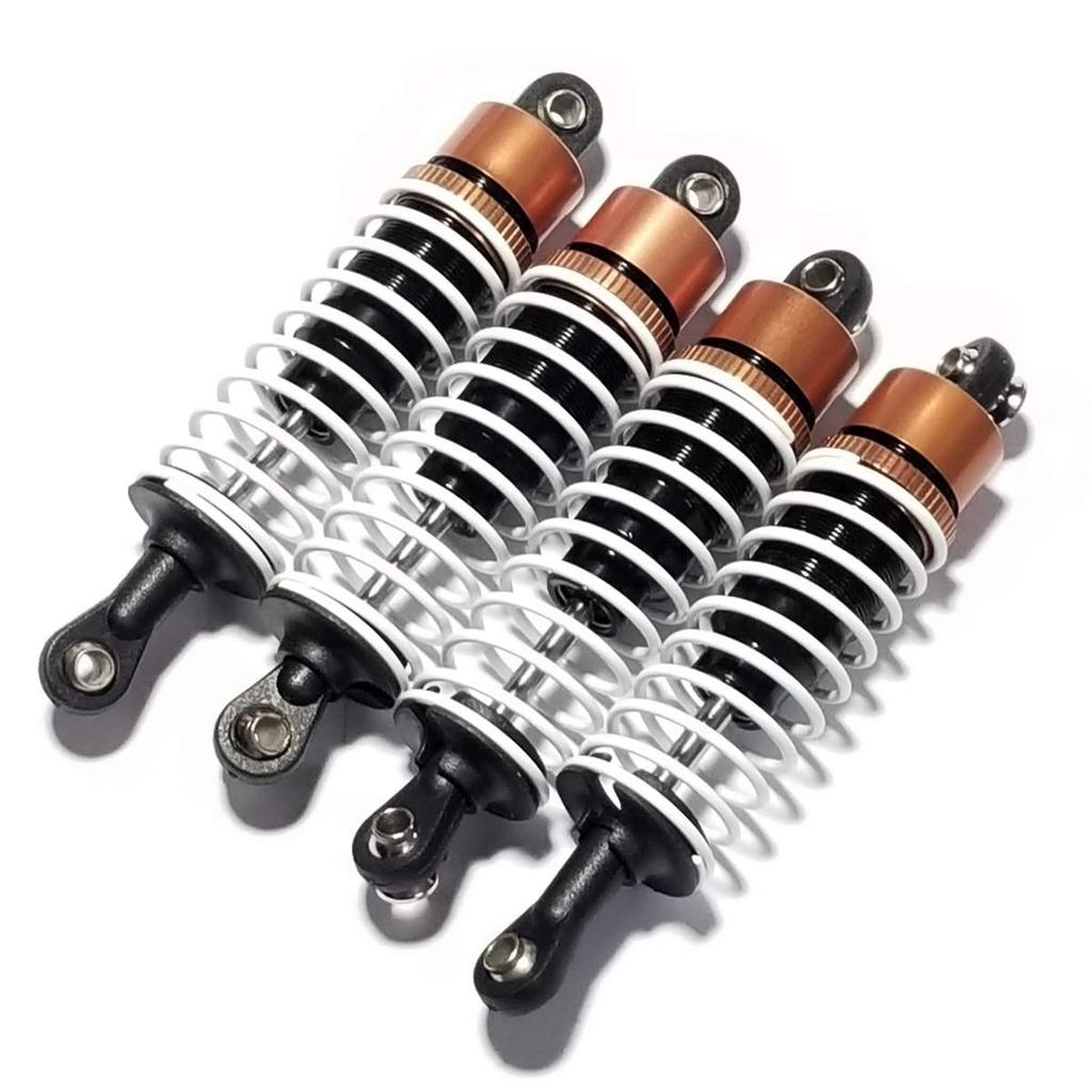 Kingfly OP Parts Aluminum Oil Damper Set of 4 for Tamiya Attack Buggy/Wild One-Off Roader