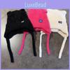 Colored Sweet Candy Cat Ear Shaped Women Warm Knitted Hat With Protection Ear