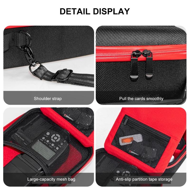 Shockproof Professional Camera Storage Bag Water Resistant for R62 R8/ Z6 Z5 DSLR Equipment Multiple Pockets