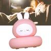 Rabbit Night Light Soft Light Rechargeable Cute Tap Control Nursery Light for Baby Toddler for Home Bedroom DC5V