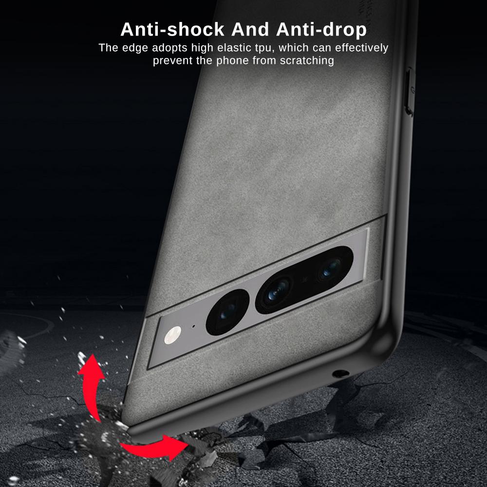 For Google Pixel 7 6 Pro Case Soft PU leather Skin Slim protective Back Cover For Google Pixel 6A 6Pro 7Pro pixel7 phone shell