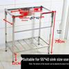 ZISIZ Stainless Steel Kitchen Sink Stand