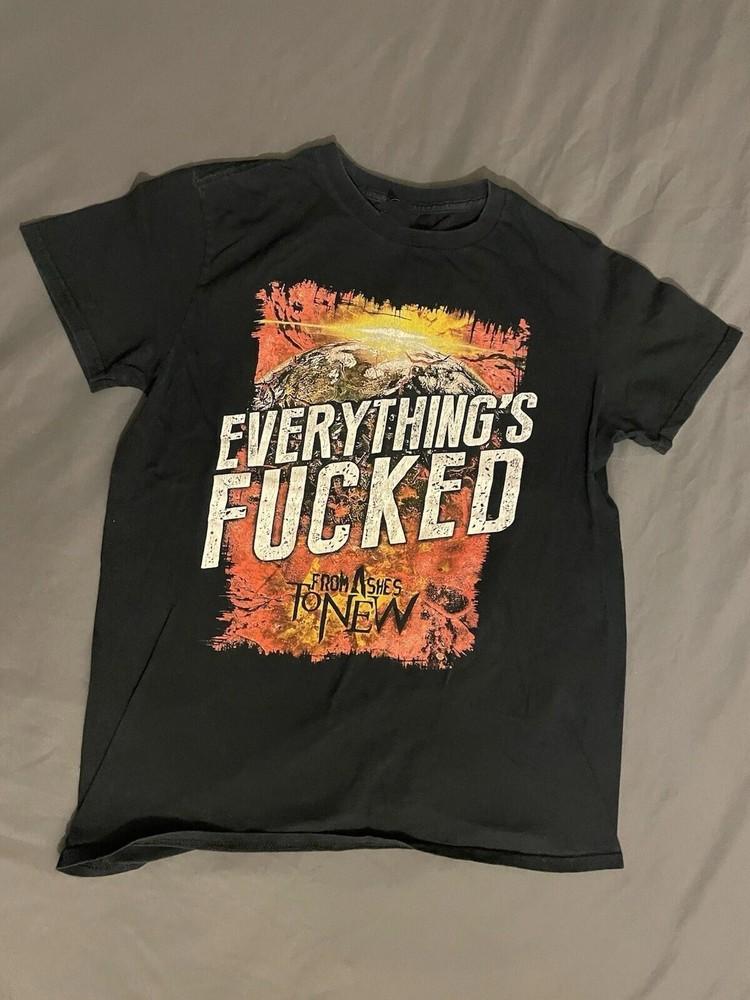From Ashes To New Band T-Shirt Cotton For Men Women Tee S to 4XL MI414 Unisex T-Shirt XXL
