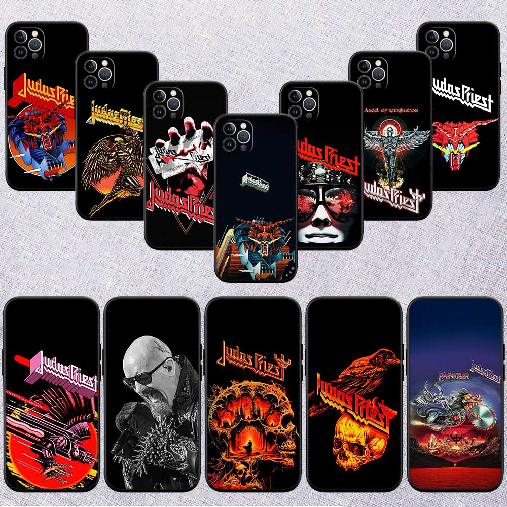 RE37 J-Judas Pattern P-Priest Phone Case for OPPO A40 A60 A80 A15 A16 A16K A12 A17 A17K A54 A54S A53 A53S A55 A56 A57 A98 F23