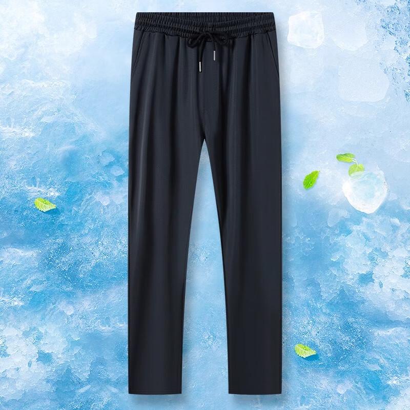 MONTAGUT Men s Cooling Easy-Care Straight Casual Pants XXL