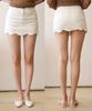 Ppaeppae White Wave Stretch Skirt Pants