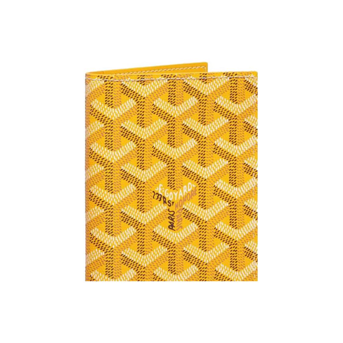 

GOYARD Grenelle Шкіряний кардхолдер і сумка для паспорта з візерунком Y-подібний мушля малий розмір унісекс жовтий Box(Basic Set+Box)-Box(Basic Set+Box)