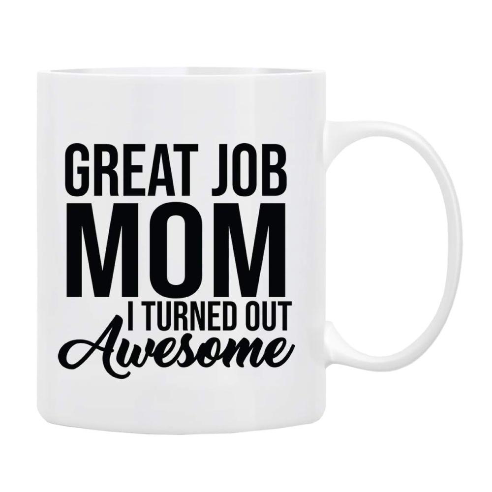 11oz Ceramic Heat Transfer Mug with Custom Logo - Perfect Gift for Dad