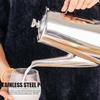 1.5/2L Stainless Steel Long Mouth Water Coffee Teapots Kettle Home Kitchen Tool