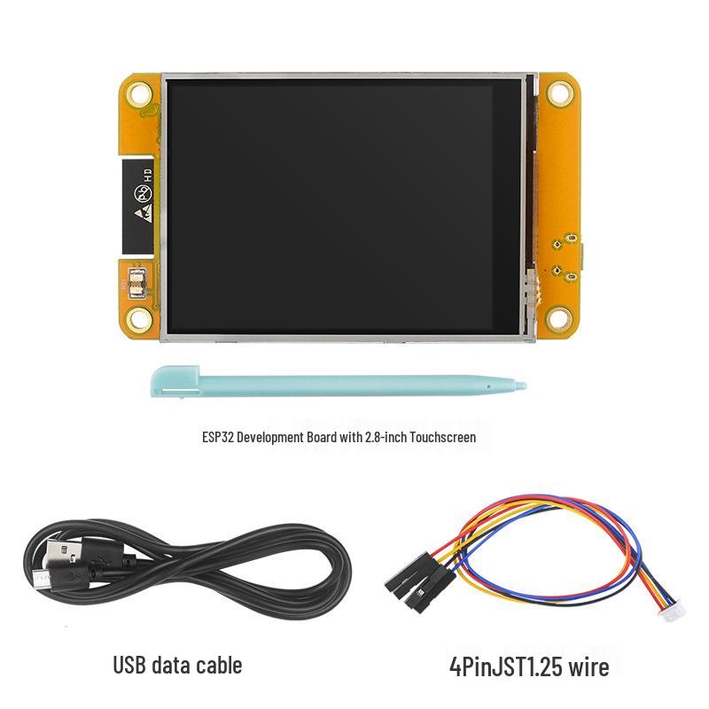 ESP32 Dev Board with 2.8-inch 240x320 TFT LCD Touchscreen and WiFi/Bluetooth Connectivity