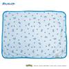 MORIPiLO Pokemon Summer Towel Blanket (Pikachu Cool Blanket) Cute Cooling 70x100cm Blue Pokemon Characters: Sharitatsu, Seagull, and Nami Dolphin