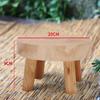 New Portable Single Bay Bamboo Flower Stand Mini Flower Pot Holder Plant Pot Shelf Four-legged Vase Flower Pot Slip Bracket