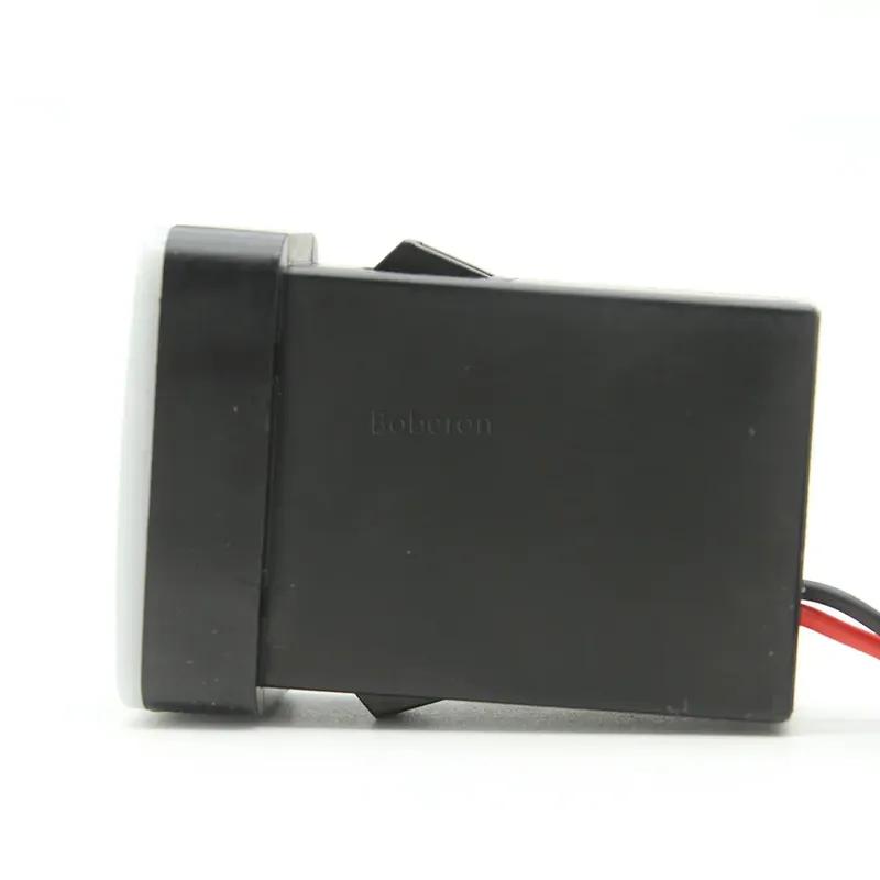 Auto TYPE-C PD QC3.0 USB Interface Dual Socket Port Charger Using For Toyota Tacoma Land Cruiser Reiz Hilux Prado 120 FJ CRUISE