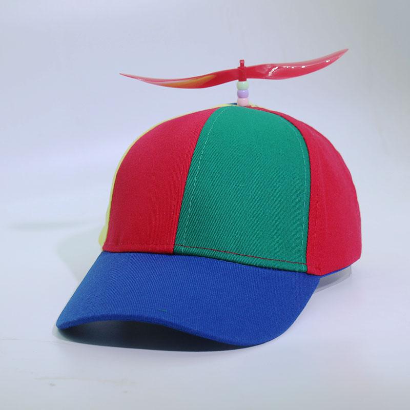 Funny Snapback Hat Helicopter Propeller Adventure Dad Hat Rainbow Bamboo Dragonfly Baseball Cap For Adult Kids Boys Girls