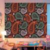 Bandana Pattern Hanging Bohemian Tapestry Bohemian Wall Tapestries Mandala Kawaii Room Decor
