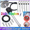 1pc Fuel Level Guage Sensor For 240~33ohm Water Oil Level Meter 150mm 200mm 500mm Fuel Level Sensor Sending Unit Float Switch
