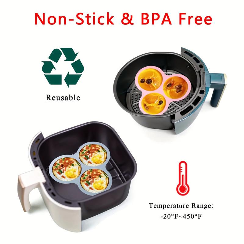 Wiederverwendbare Airfryer Pfanneneinlage Zubehör Silikon Airfryer Ofen Backblech Pizza Hähnchen Airfryer Antihaft Silikonform