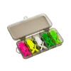 5pcs Frogs Crankbait Lures 3.7cm/4.7cm Topwater Frogs Lures Soft Frogs Baits Swimbait Artificial Fishing Lures with Hook
