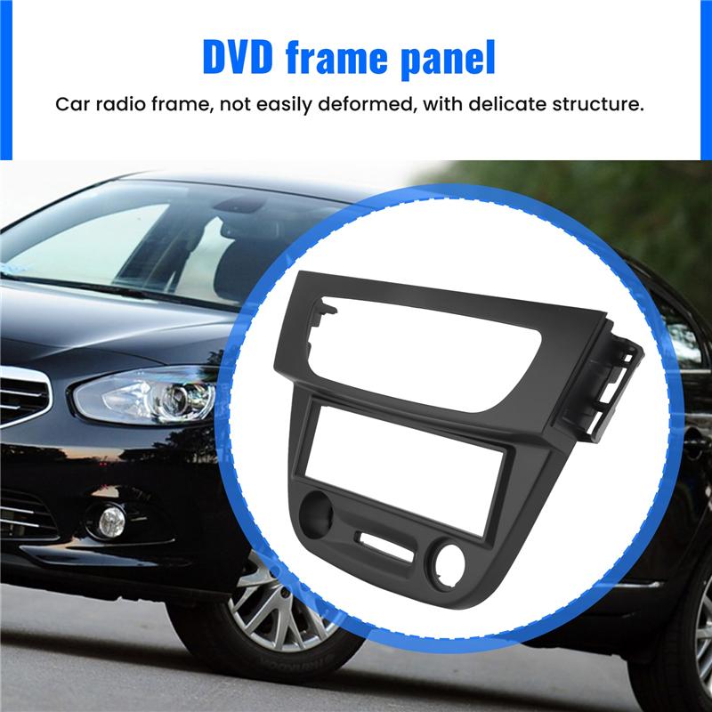 NEW-1 Din Car Radio Fascia DVD Frame Panel Dash Install Kit For Renault Megane 2008-2015 Fluence 2009+