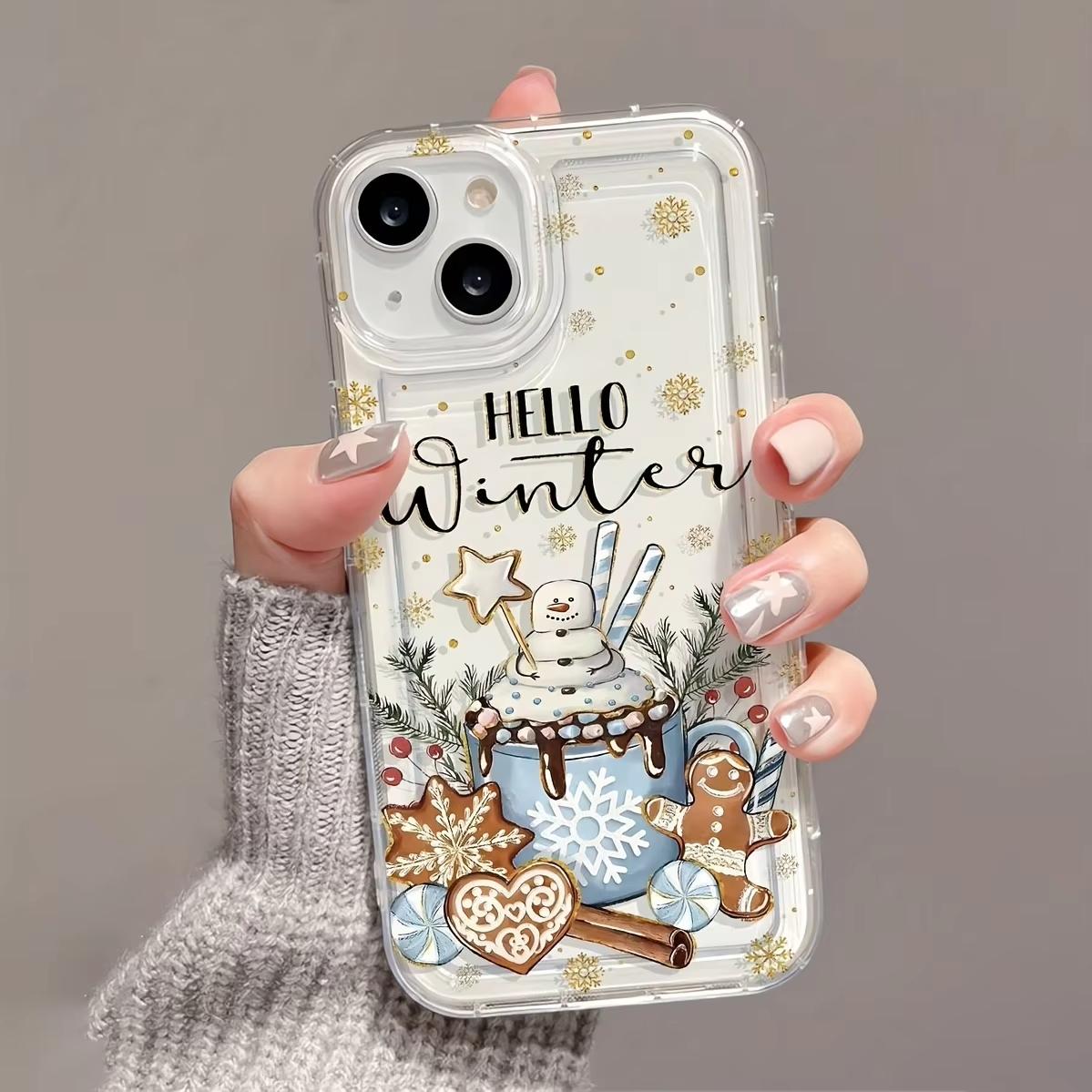 

Christmas-Themed Transparent Phone Case for Xiaomi Redmi Note 13 12 11 Pro Plus 4G 5G 13C 12C 10 10C 9 9A 9C Back Cover Redmi 10X Pro 5G