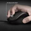 BenQ Zowie Ergonomic Gaming Mouse Professional Esports Performance Lightweight Driver Paracord Cable 24 Step Scroll Wheel Matte Black Medium Size