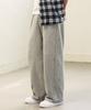 WHOLOVESART Power Wide Sweatpants Gray