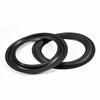 4 stuks 6 inch Rubberen Luidsprekerrand Slijtvast Geperforeerde Subwoofer Schuimrandringen voor Luidsprekerreparatie DIY