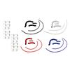 Silicone Radiator coolant Hose For Honda CB750 Hornet XL750 Transalp 23-25