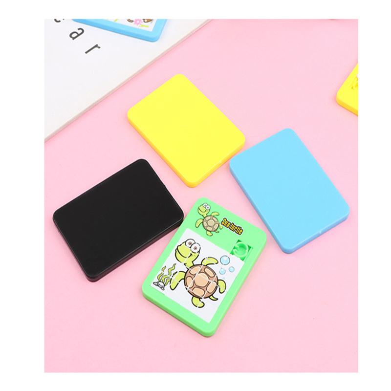 Cartoon Animals Sliding Puzzle 16 Grid Maze Puzzle Small Toys Kindergarten Gift Early Education Picture Recognition Toys