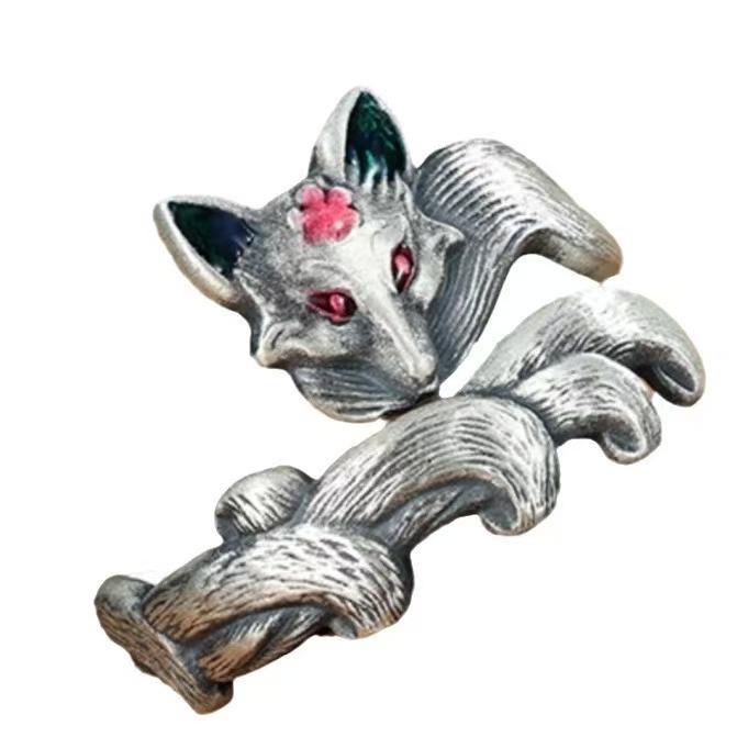 Chinese Tyrannical Dragon Ring Index Finger Ring Men'S Retro Ring Personality Dragon Ring Trend Ring