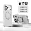 Magnetic Rotating Kickstand Case IPhone 15 To 17 Pro Max - Slim PU Leather Cover With Anti-Fingerprint Shockproof Design