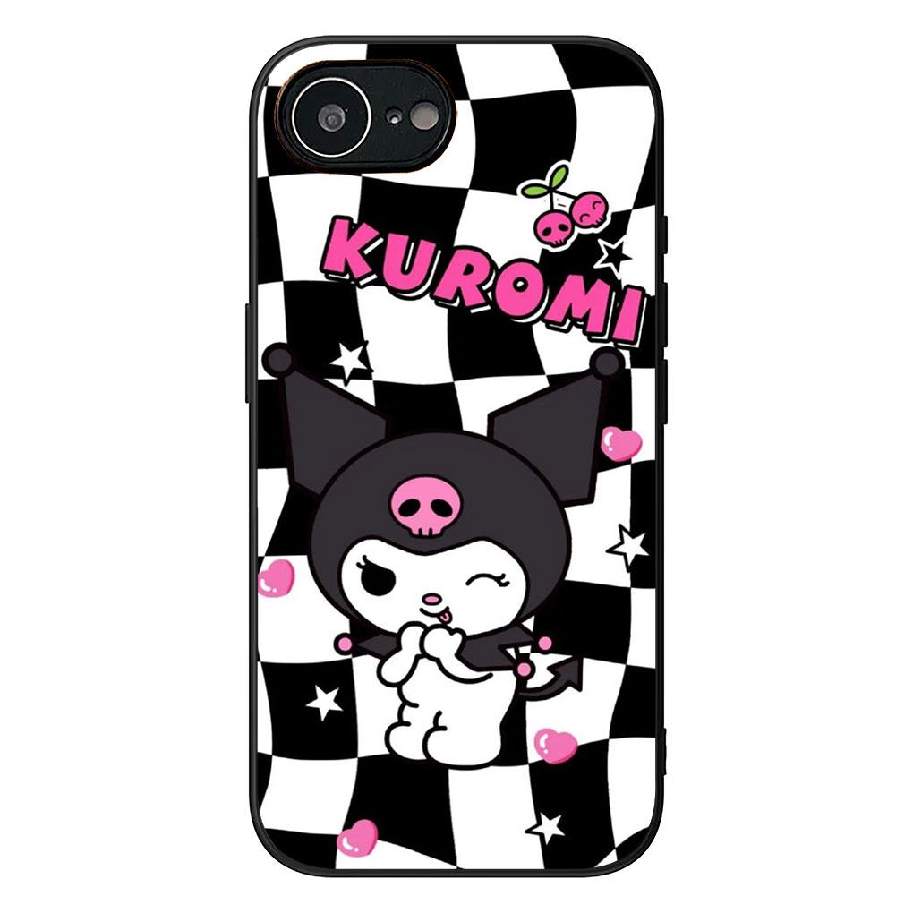 

Soft Cover for Samsung Galaxy S25 S24 S23 FE Plus Ultra S7 Edge A16 A15 5G s25+ Coque Phone Case Lovely Kuromi Cartoon Galaxy S23