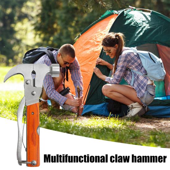 Portable Multi-tool Knife Hammer with Handle Lightweight Portable Pocket Knife Men Multi-tool Accessories