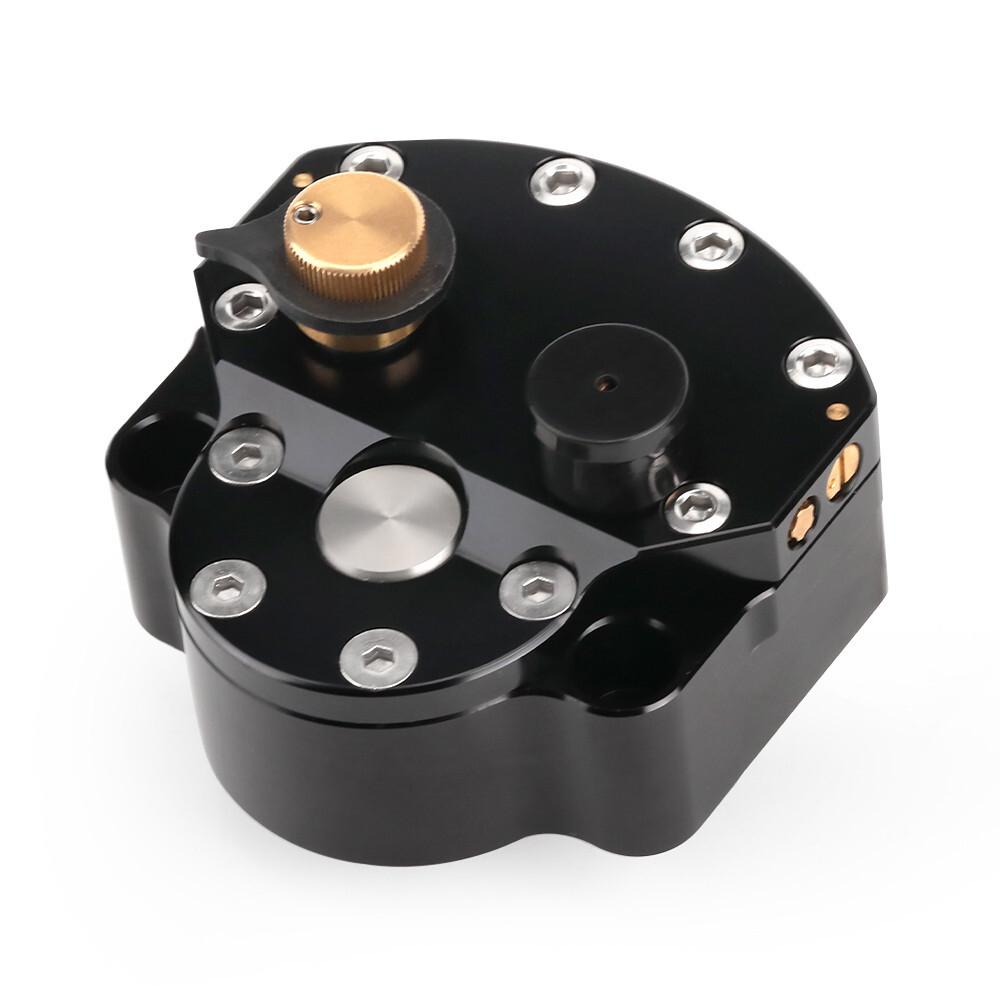 Universal Motorcycle Adjustable Steering Damper Stabilizer Safety Control Black