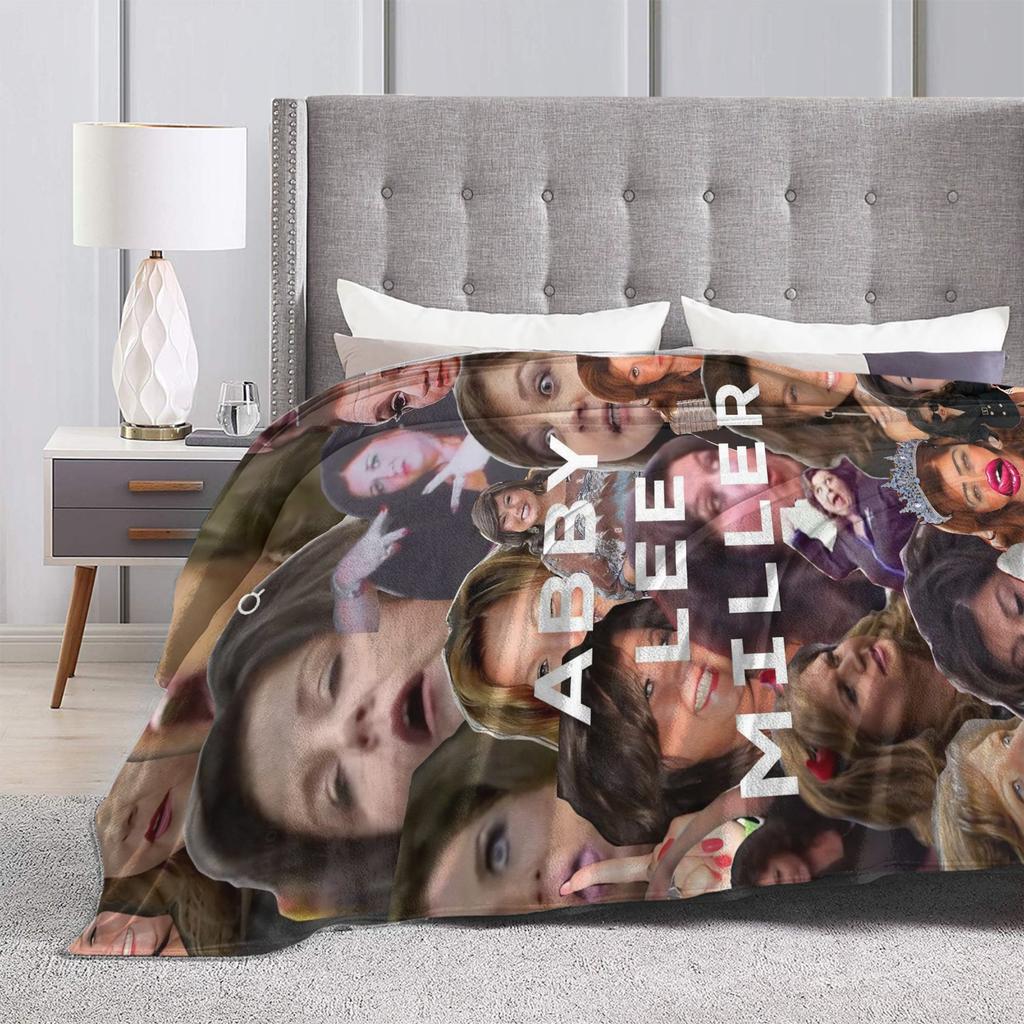 Abby Lee Miller Blanket American Dance Instructor Travel Flannel Throw Blanket For Couch Chair Sofa Bed Soft Warm Bedspread Gift