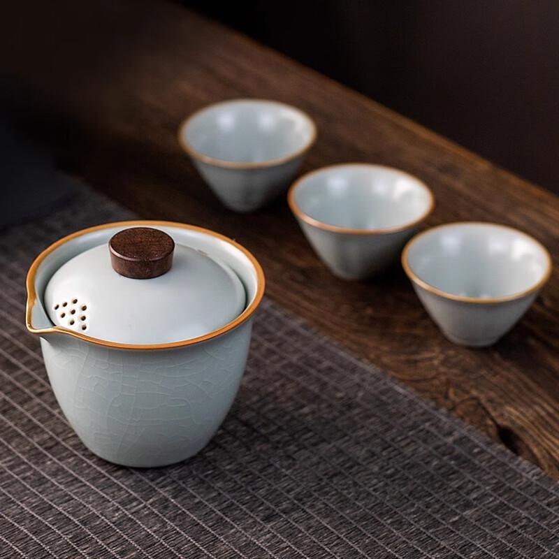 Shangqi Ceramic Kung Fu Tea Set