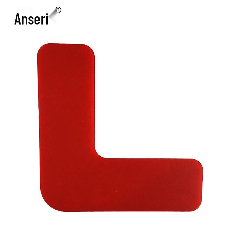 Anseri Heavy-Duty 5S L-Shaped Floor Marking Decals