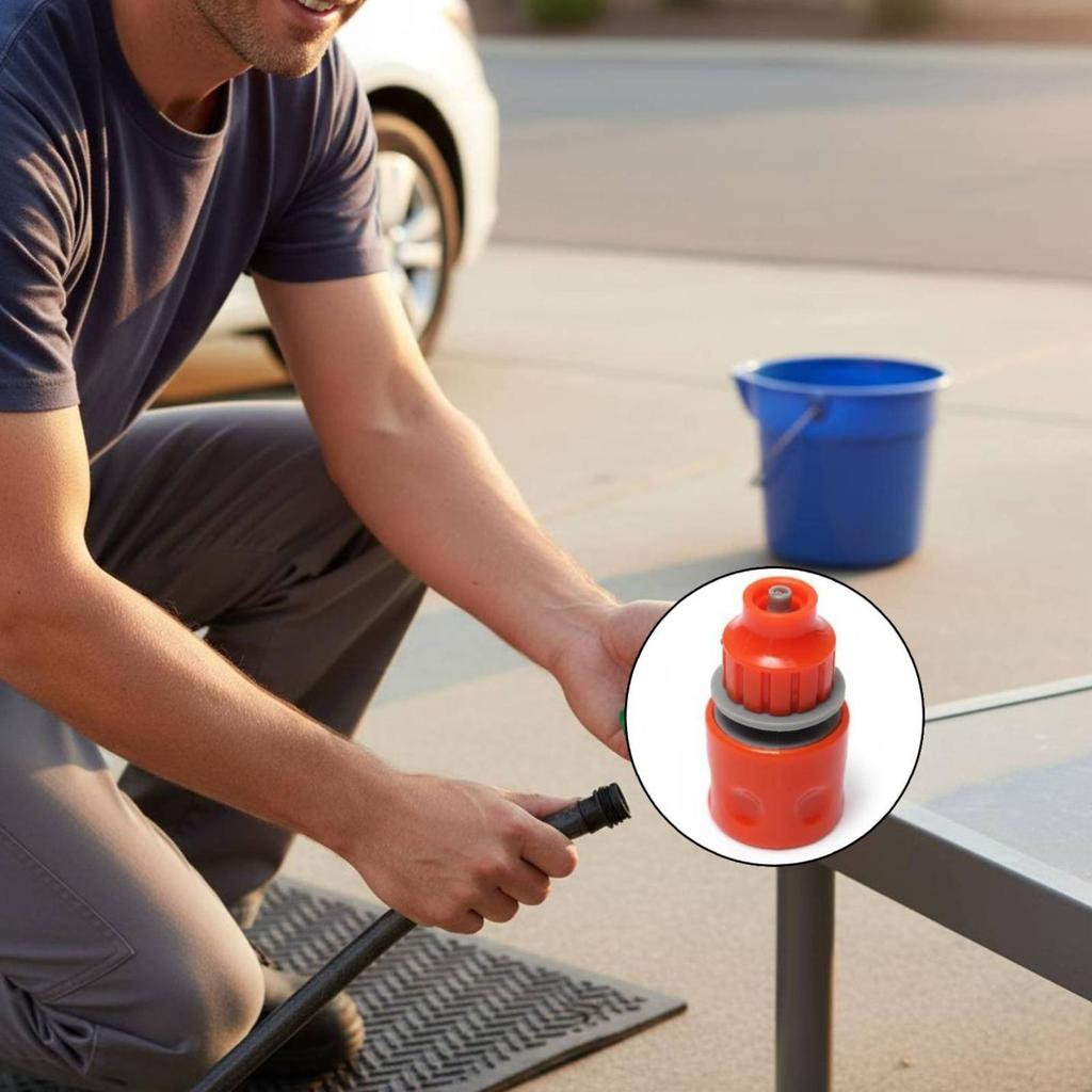 Quick Release Hose Connector Easy Installation Quick Disconnect Hose Fitting Car Wash Water Fitting Watertight for Gardening