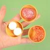 Mini Dumplings Squishy Steamer Bun Squeezable Toys Set Soft Stress Relief Crystal Squishy Fidget Sensory Toy Party Favors Gift