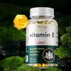 Pure Vitamin E Softgels. High purity, containing 1,000 IU per serving. Suitable for both men and women. 2 pcs, 60 tablets.
