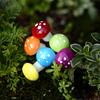 16Pcs Artificial Mushroom Holiday Easter Bonsai Spring Garden Flower Pot Decor