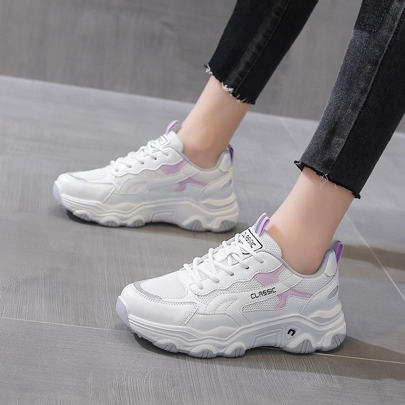 white walking sneakers