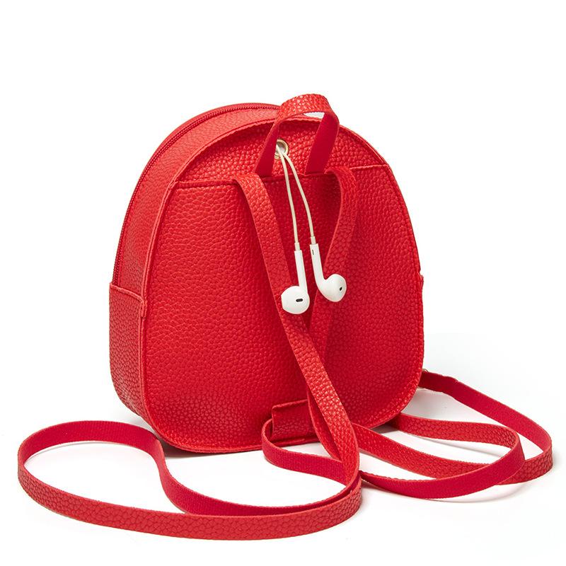 red small backpack