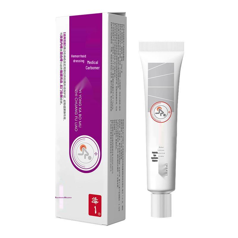 Специальный гель-крем от геморроя с карбомером для мужчин и женщин: Уменьшение геморроя и анального зуда с помощью антибактериальной формулы