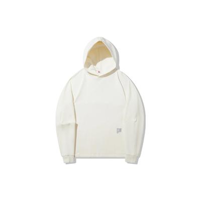 Li Ning Effen Pullover Hoodie Heren hoodies Off-White AWDT709-2