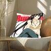 School R-Rumble Anime Pillow Case Fashion Square Pillowcase Bedroom Sofa Room Ins Decoration Leisure
