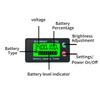 VT8 Voltage Battery Level Indicator Universal Electric Vehicle Battery Gauge for Acid Batteries/Lithium Iron Phosphate Batteries