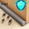Door Stop Strip Seam Seal Flexible Cut Freely Draft Stopper Bottom Weather Stripping for Home